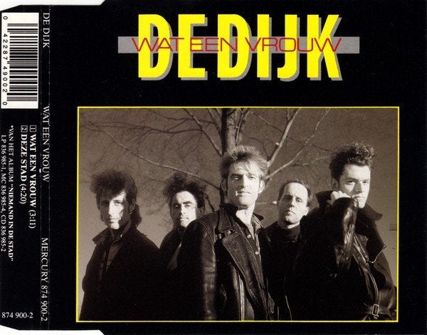 De Dijk – Wat Een Vrouw CD Single 1989 💿, Verzenden, Zo goed als nieuw, Nederlandstalig