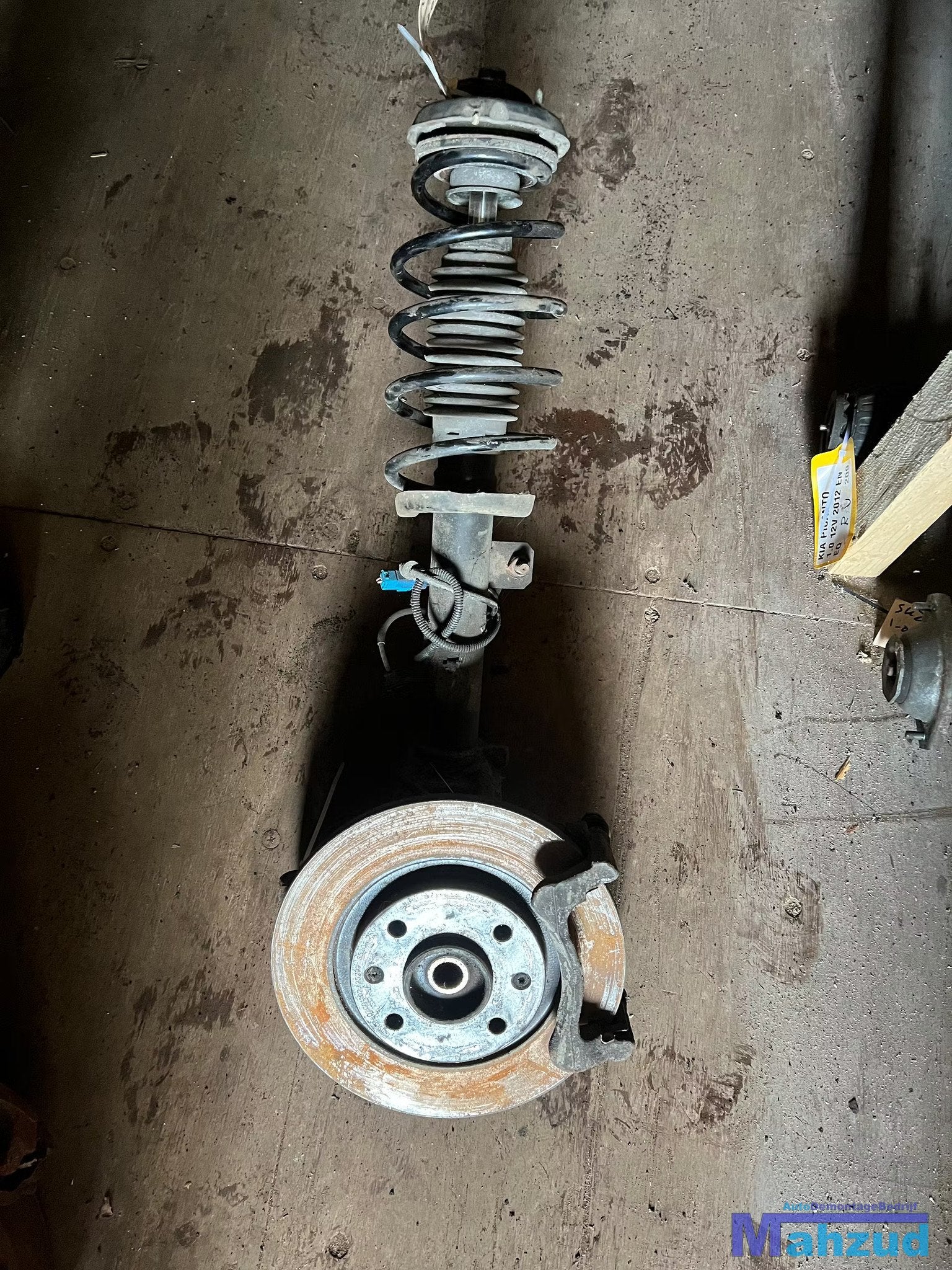 CITROEN C2 1.4 rechts voor veerpoot fuseelager 2003-2012, Gebruikt, Citroën, Stellantis N.V., Ophalen of Verzenden
