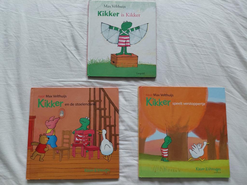 Set met 3 leuke kinderboeken van Kikker, Ophalen, Zo goed als nieuw, Fictie algemeen