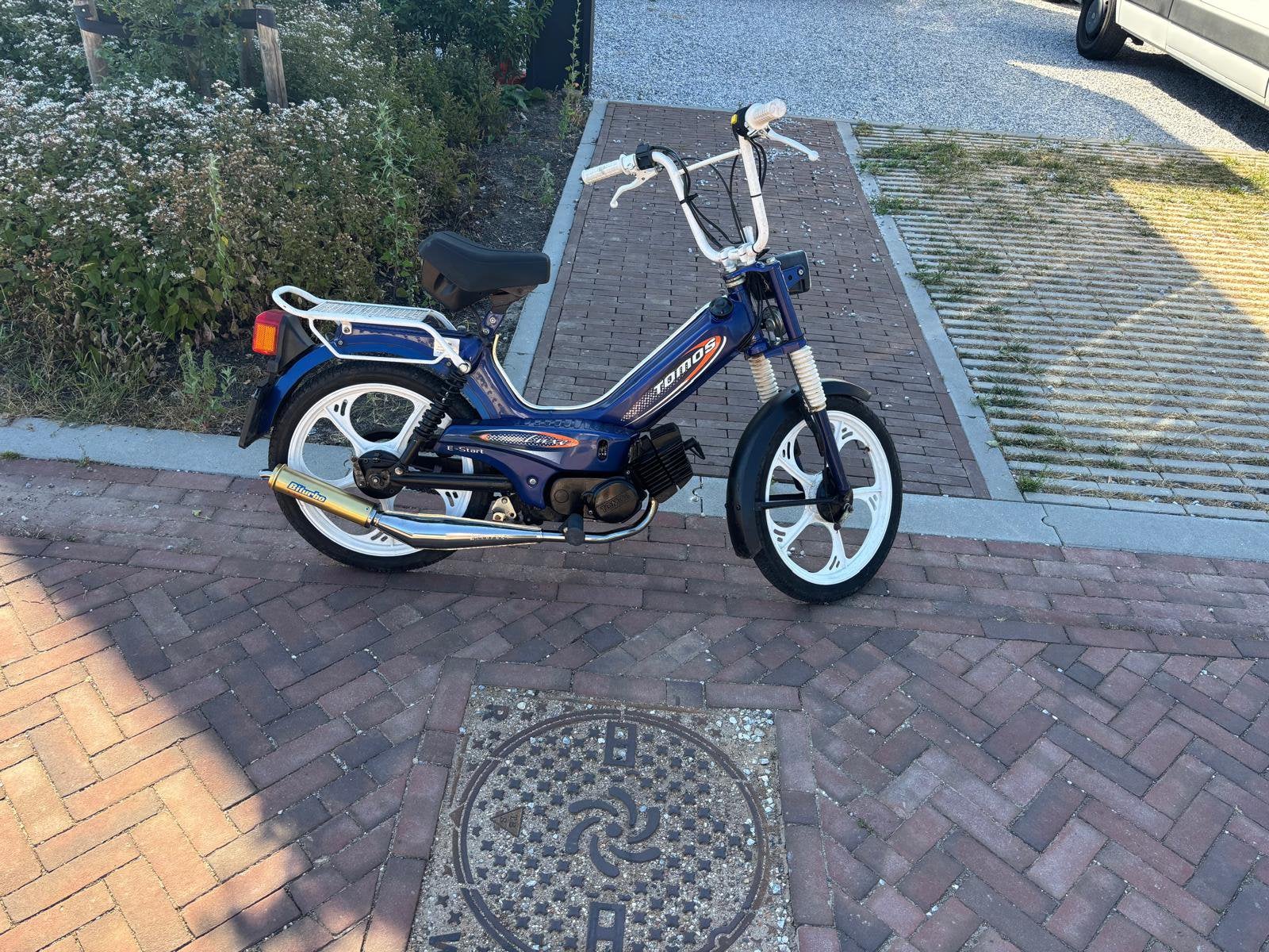 Tomos brommer, Fietsen en Brommers, Brommers | Tomos, Ophalen, Gebruikt, Maximaal 45 km/u