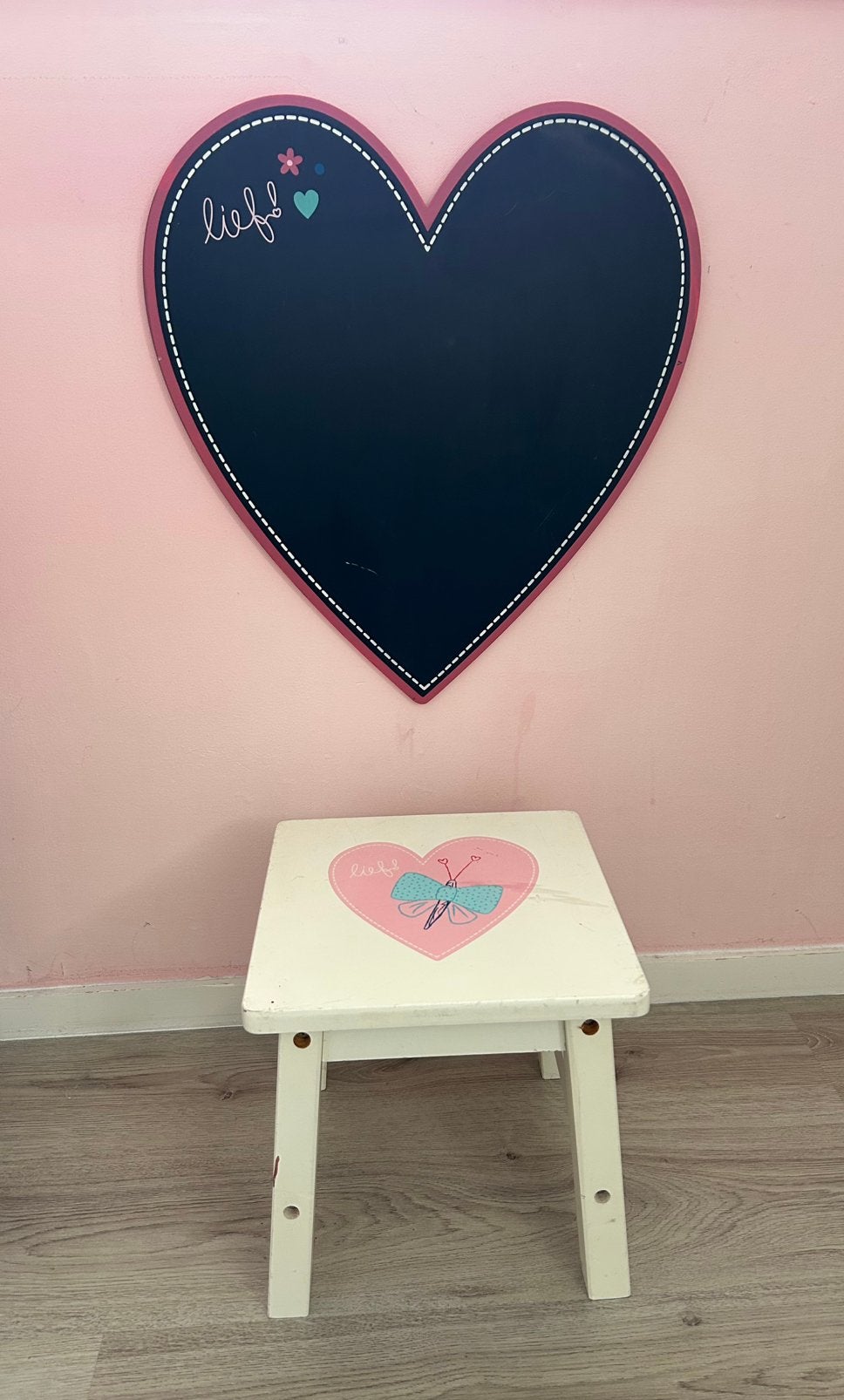 Lief Krijtbord + krukje, Kinderen en Baby's, Ophalen, Gebruikt, Overige typen