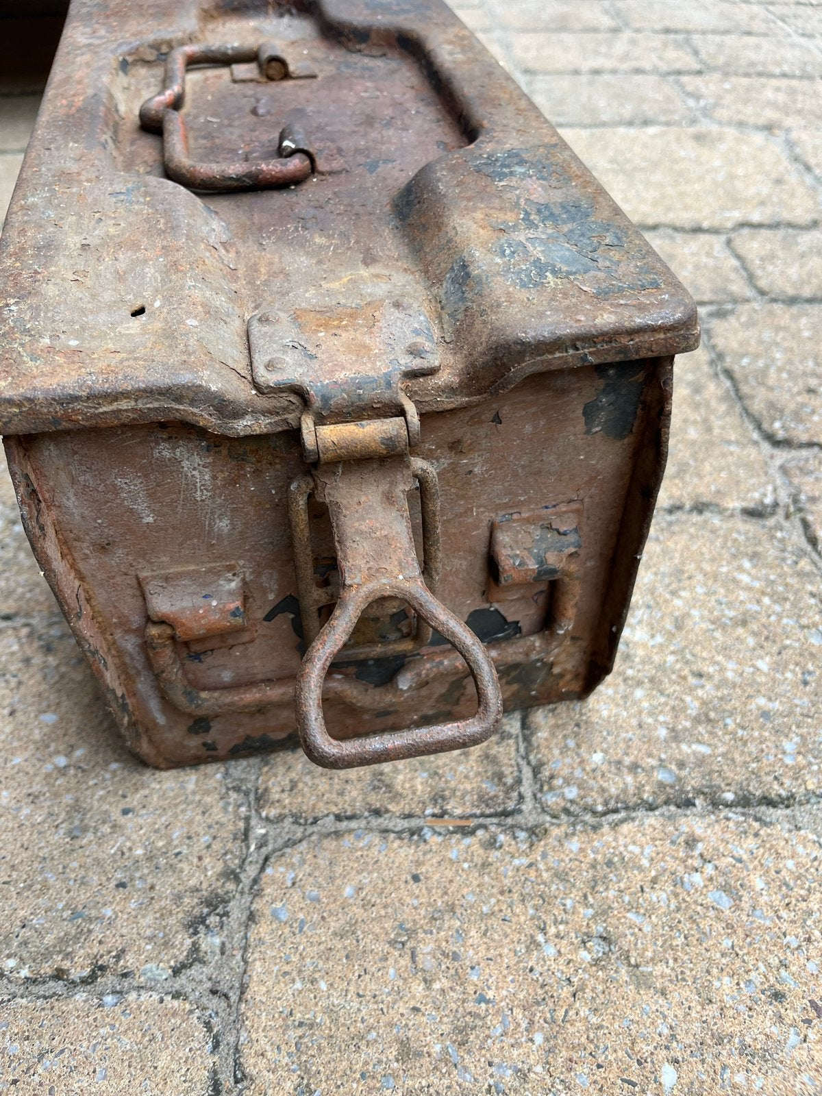 Originele Duitse munitiekist WO2 ., Ophalen of Verzenden, Landmacht, Duitsland, Kist of Geocache