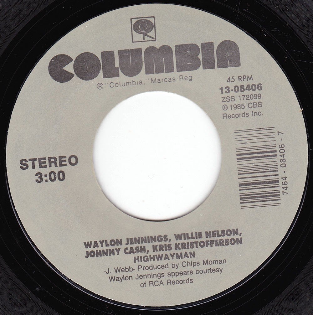 Waylon Jennings , johnny Cash & Friends - Highwayman 7", Verzenden, Nieuw in verpakking, Pop