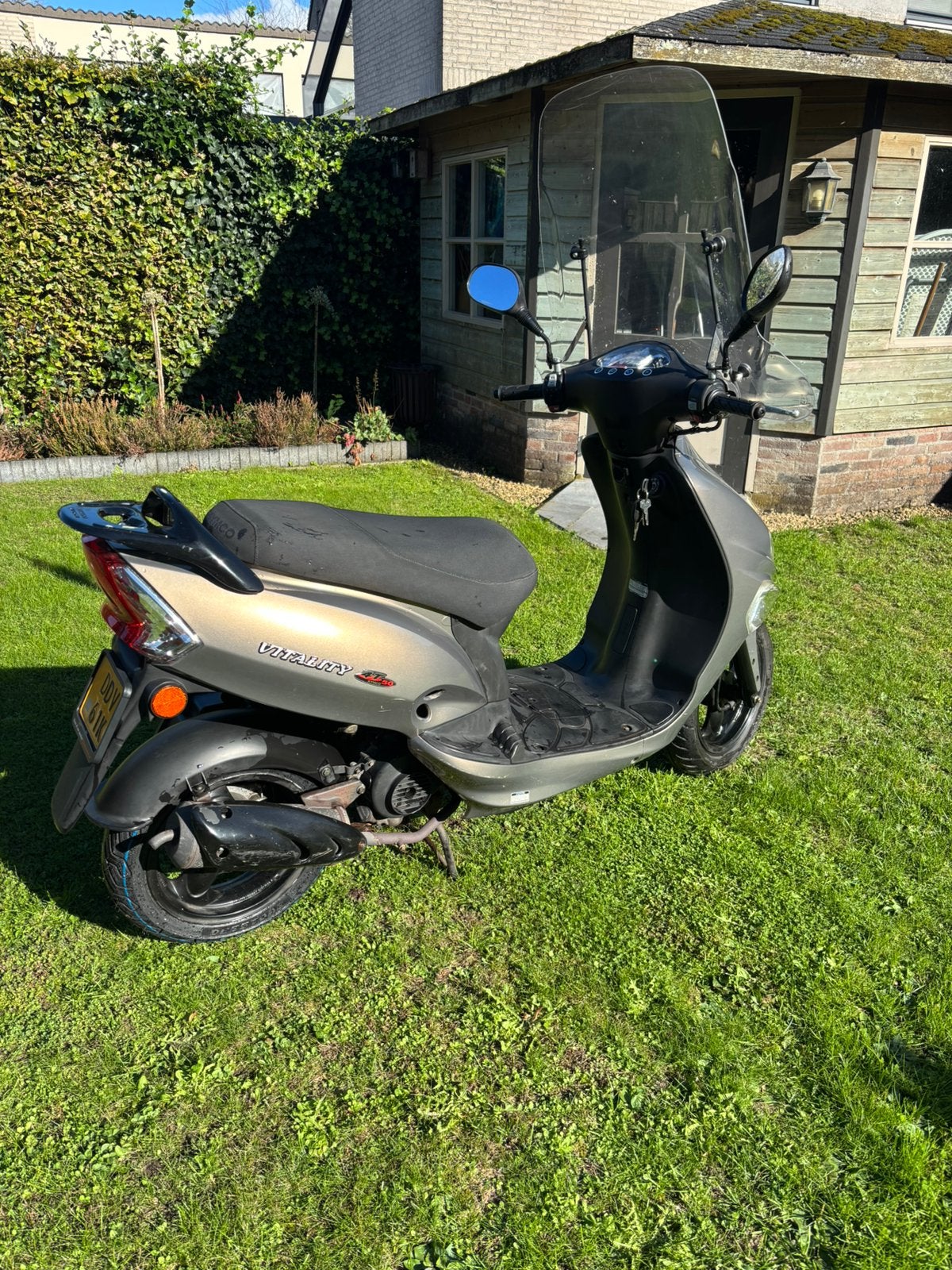 Kymco Vitality 2015 50cc Brom, Ophalen, Kymco, Zo goed als nieuw, Benzine