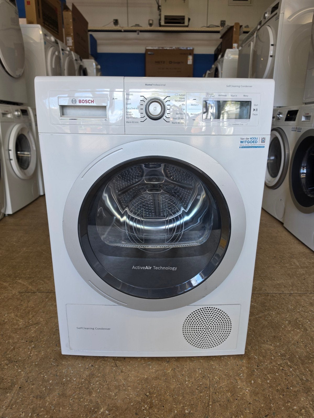 Bosch Home Professional warmtepompdroger | 9 kilo | Garantie, Bosch, Jirnsum, Overige typen, 8 tot 10 kg