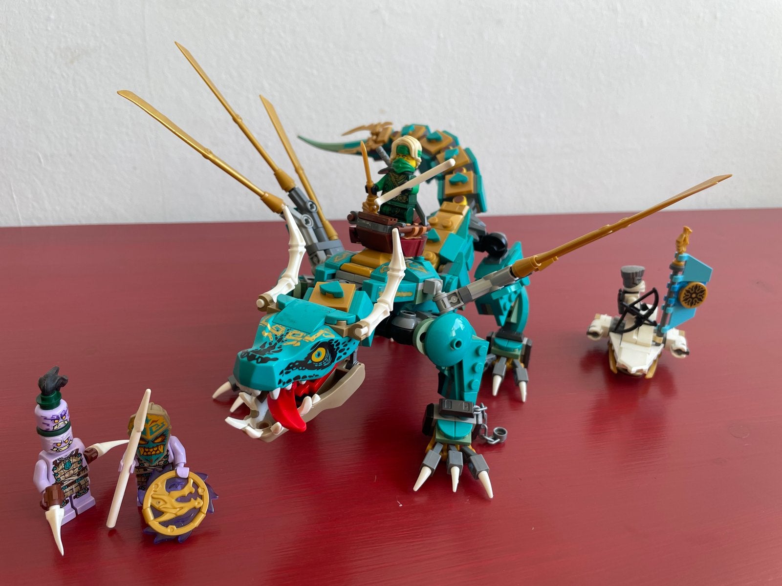 LEGO Ninjago 71746 Jungle Draak Lloyd Speelset, Ophalen of Verzenden, Gebruikt