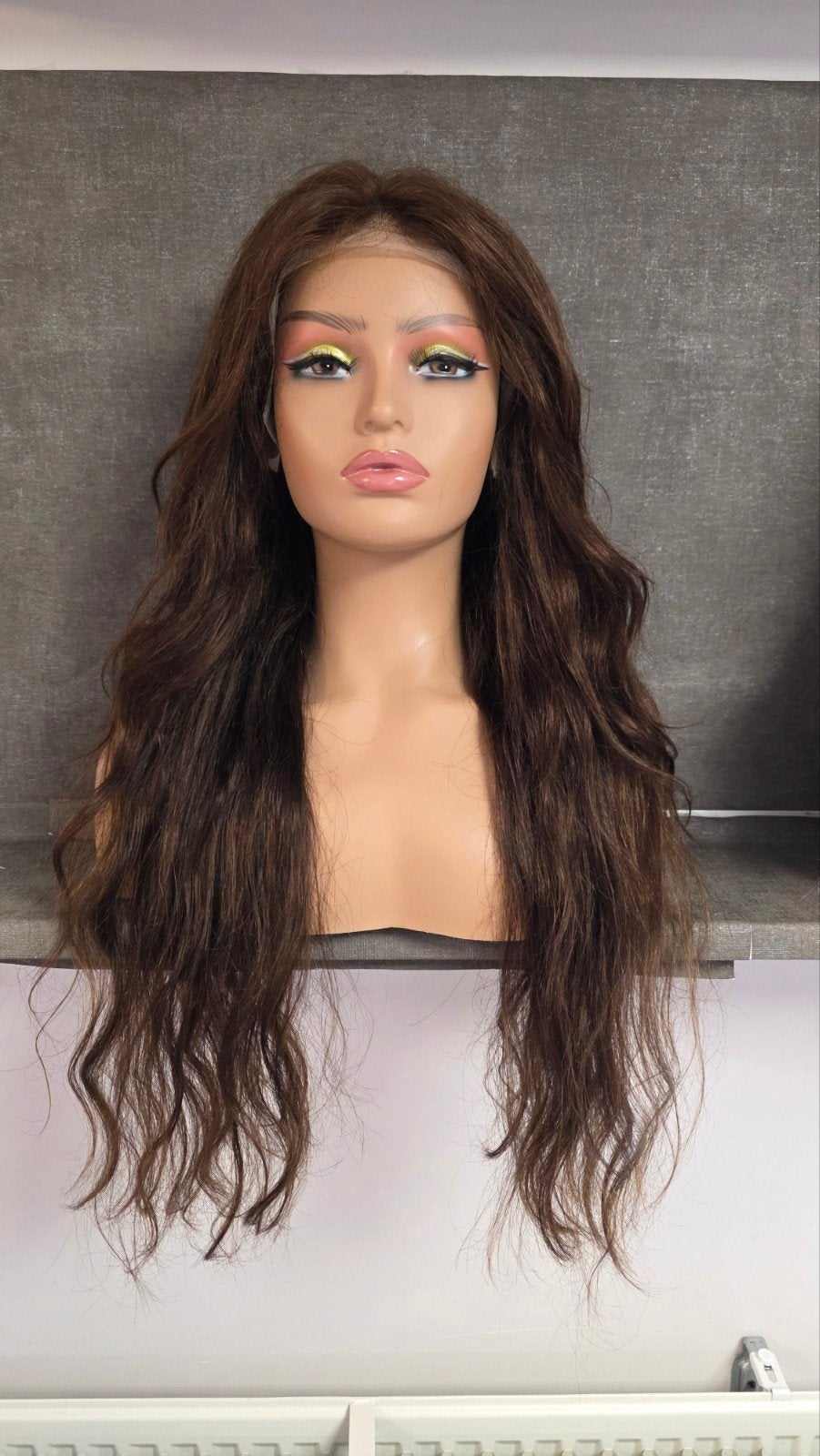 Lace wig echt haar, Ophalen of Verzenden, Nieuw, Pruik of Haarverlenging