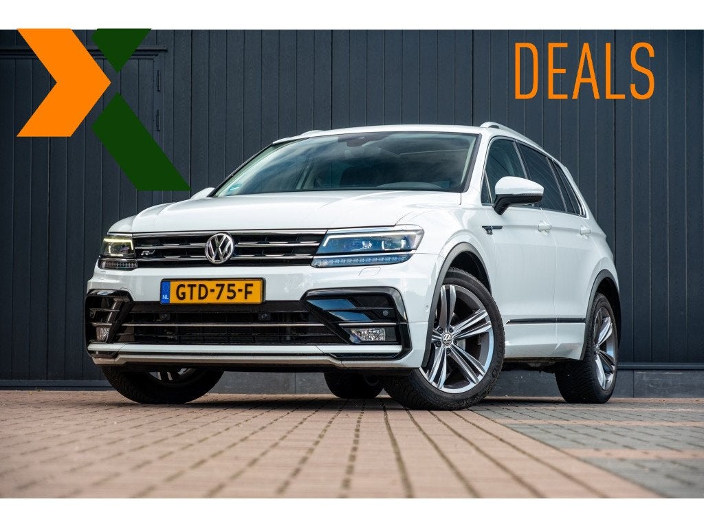 Volkswagen Tiguan 2.0 TSI 4M. Highline Business R-Line | Pan, Auto's, Automaat, Stof, Gebruikt, 4 cilinders