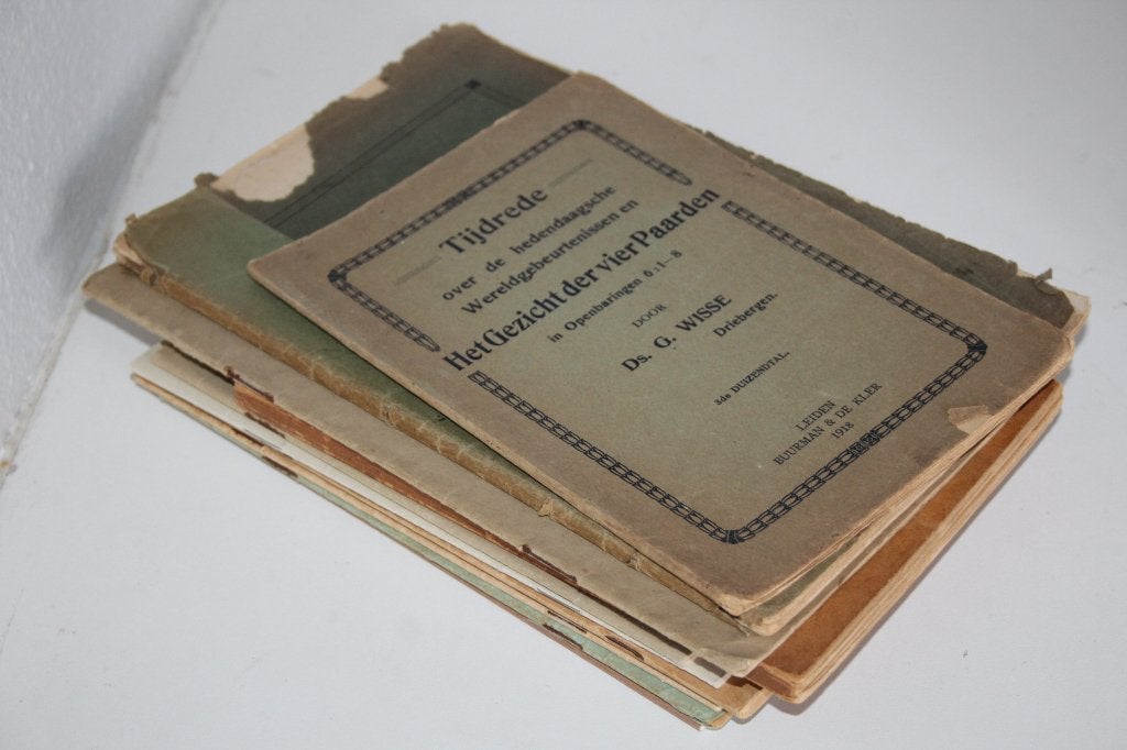 Diverse brochures Ledeboer, Wisse, Guthrie e.a., Ophalen of Verzenden, Gelezen, Christendom | Protestants