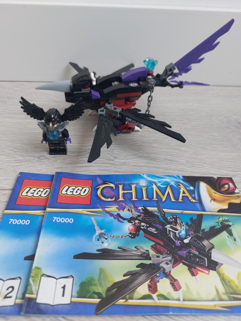 Lego Chima 70000 Razcal's Glider!
Compleet!!, Overige thema's, Lego, Ophalen of Verzenden, Zo goed als nieuw