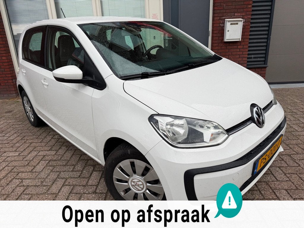 Volkswagen Up! 1.0 BMT move up! / 5DRS / Bluetooth / NAP, Voorwielaandrijving, Stof, Gebruikt, Wit