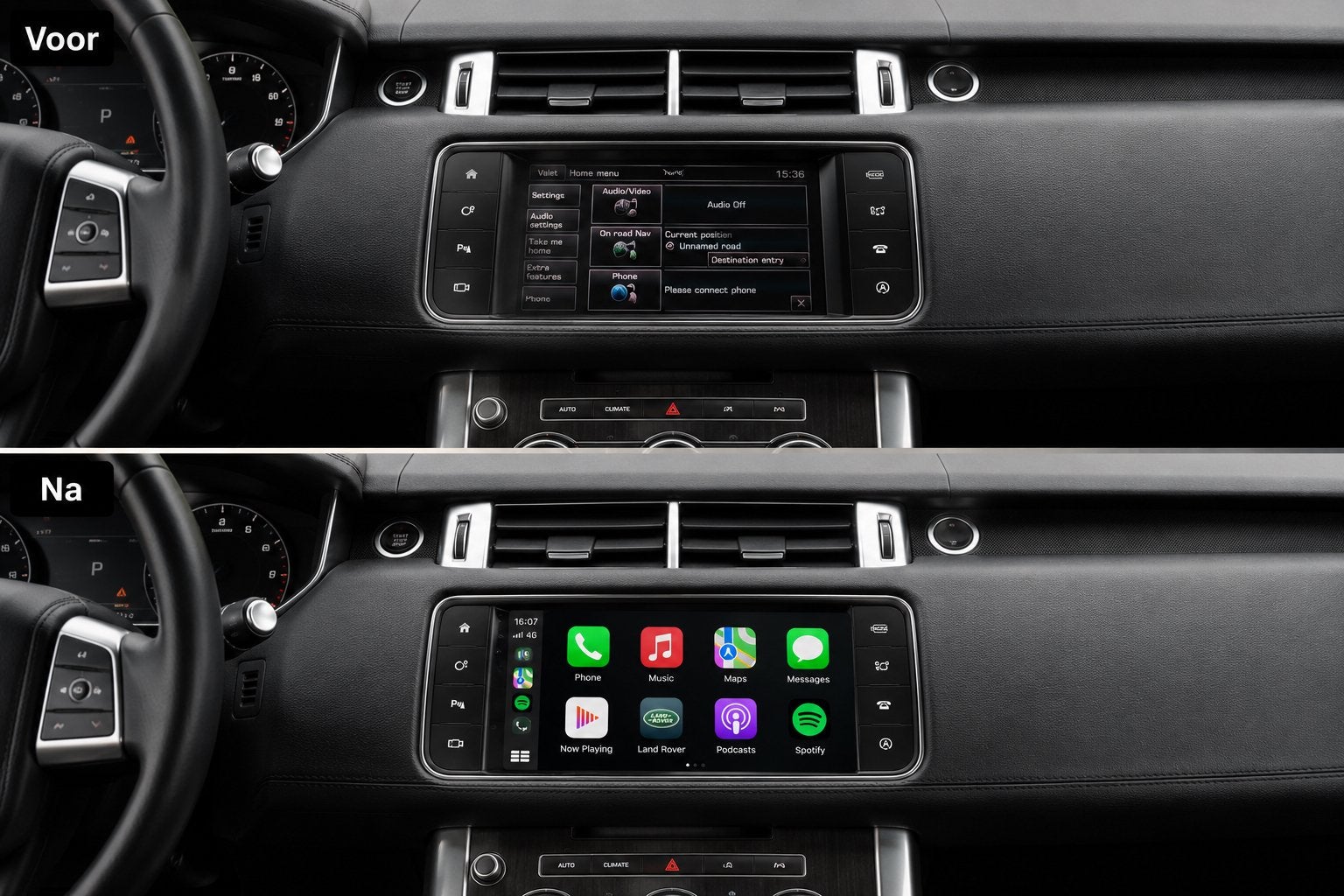 Range Rover Sport CarPlay & Android Auto Inbouw, Auto diversen, Autoradio's, Nieuw, Ophalen