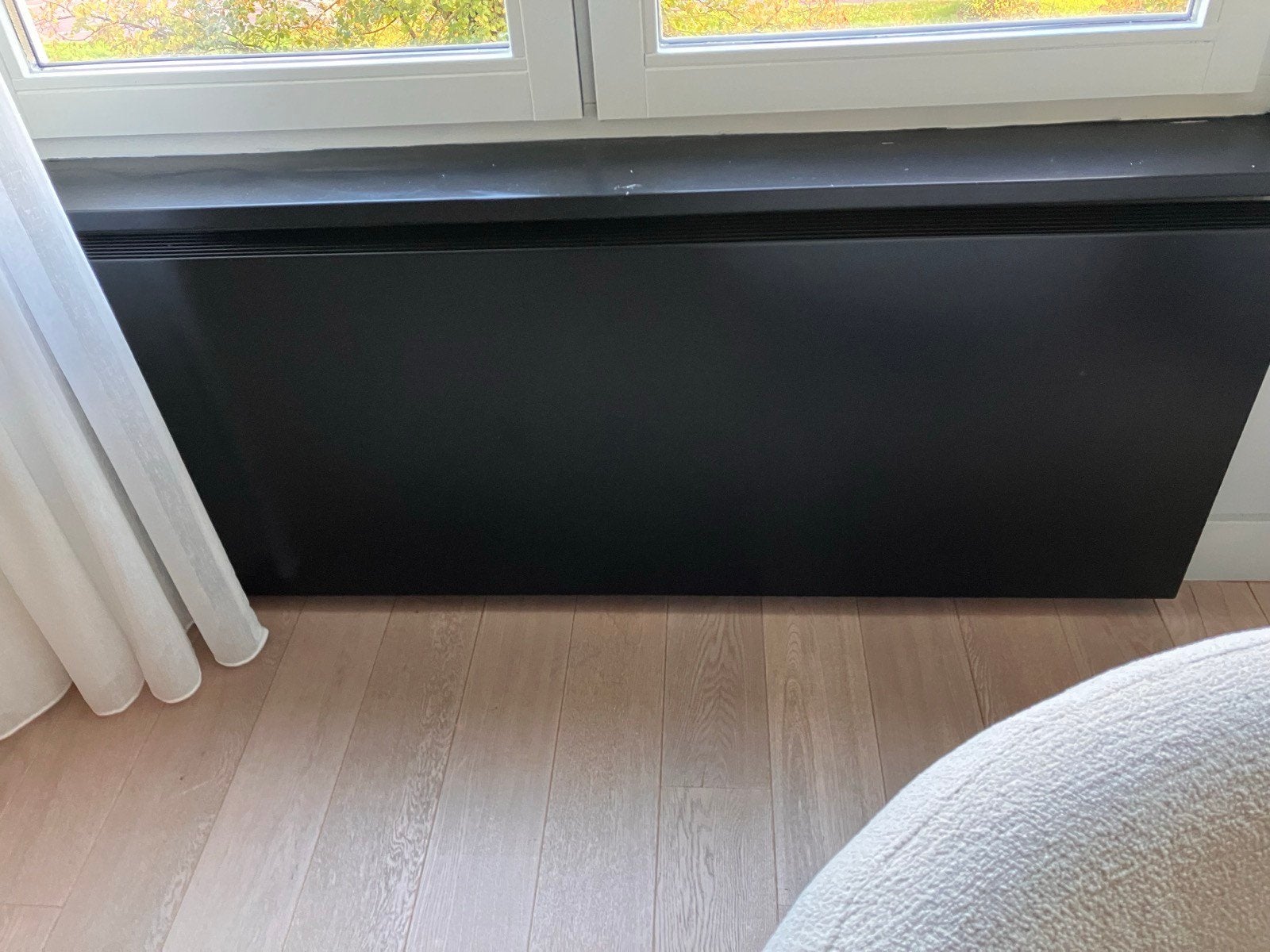 2x Sentimo magnetische radiatorombouw zwart 175x60x7,6cm, Ophalen, 30 tot 80 cm, Radiator, 150 cm of meer