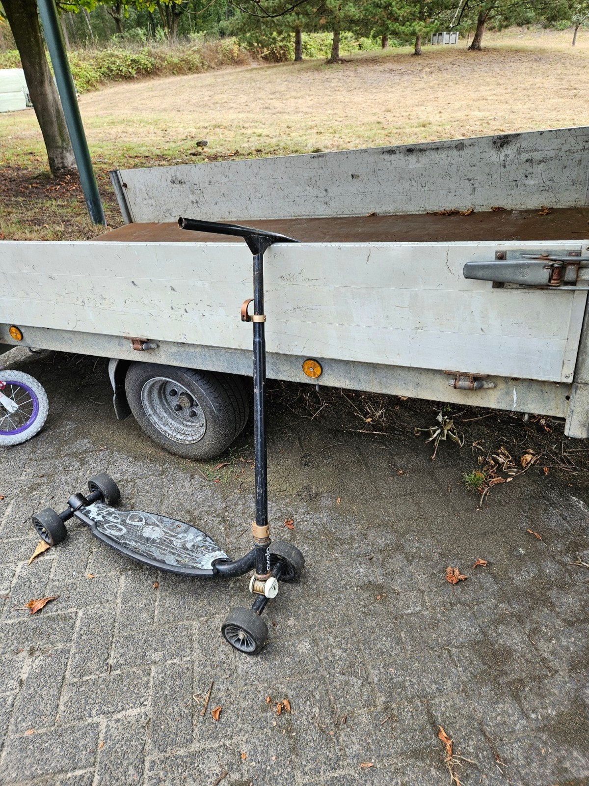 Skateboard step te ruil voor een sapje., Fietsen en Brommers, Steps, Ophalen, Gebruikt, Gewone step