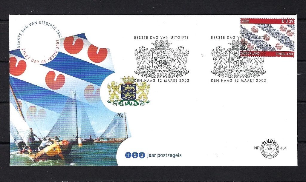 FDC NVPH E454 onbeschreven, Ophalen of Verzenden, Onbeschreven, Nederland