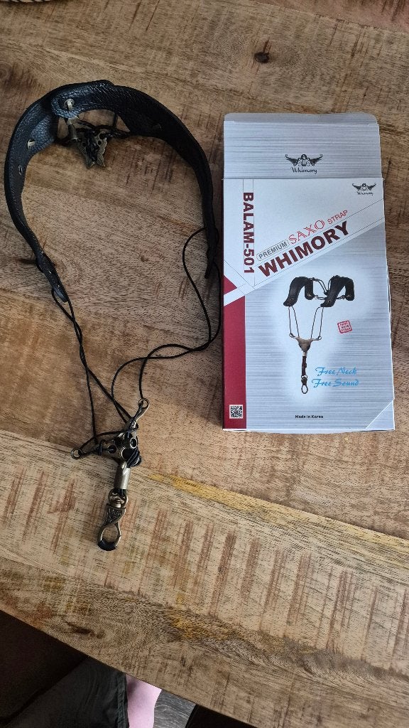 Saxofoon Draagband, Ophalen of Verzenden, Zo goed als nieuw, Saxofoon