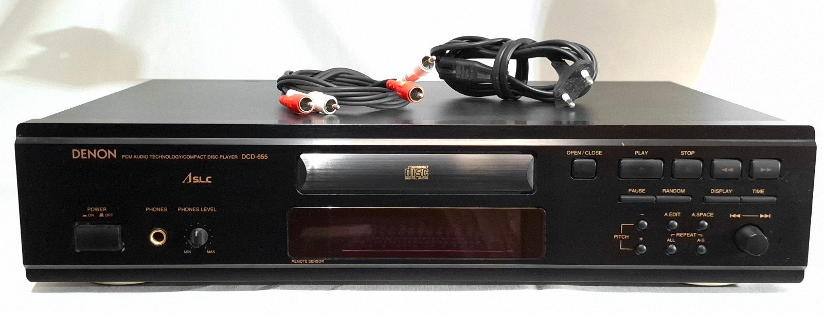 DENON DCD-655 Kwaliteits CD-speler Vintage, Gebruikt, Info@output.nl, Nippon DENki ONkyo Kabushikigaisha (Output in NL), Ophalen of Verzenden