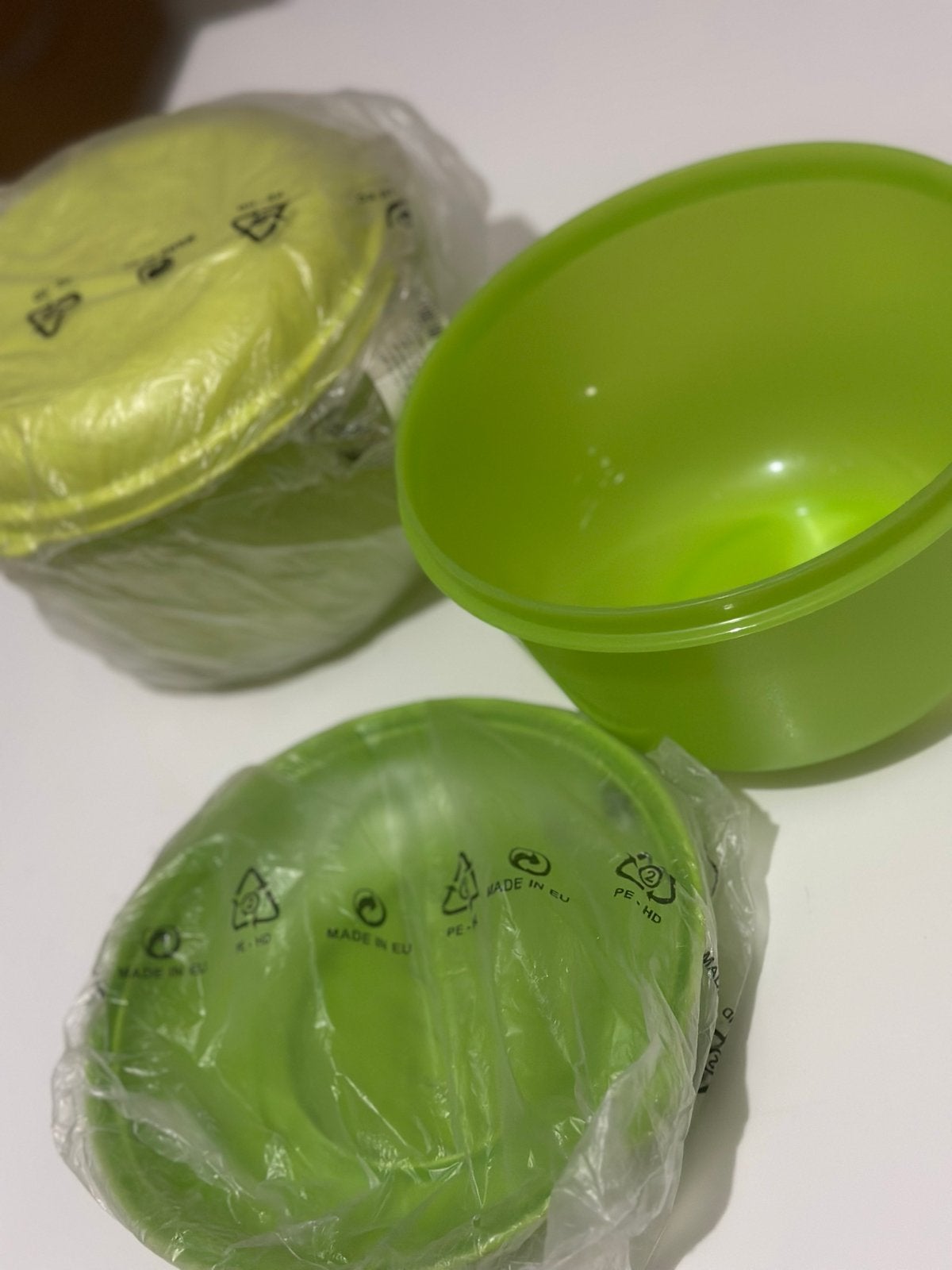 Tupperware Slabol Slakom  met rooster Groen, Nieuw, Luchtdicht, Ophalen of Verzenden, Bak of Kom