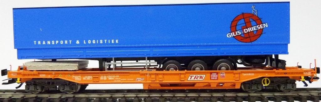 Märklin 94194 Zadeldraagwagen GILIS-DRIESEN, Wisselstroom, Ophalen of Verzenden, Analoog, Märklin