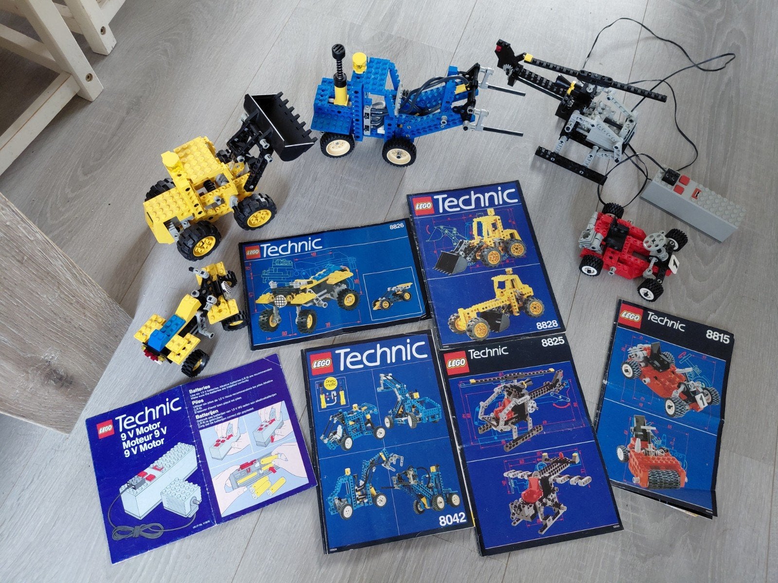 Mooie set van 5 technische LEGO - Ideaal cadeau!, Ophalen of Verzenden, Gebruikt
