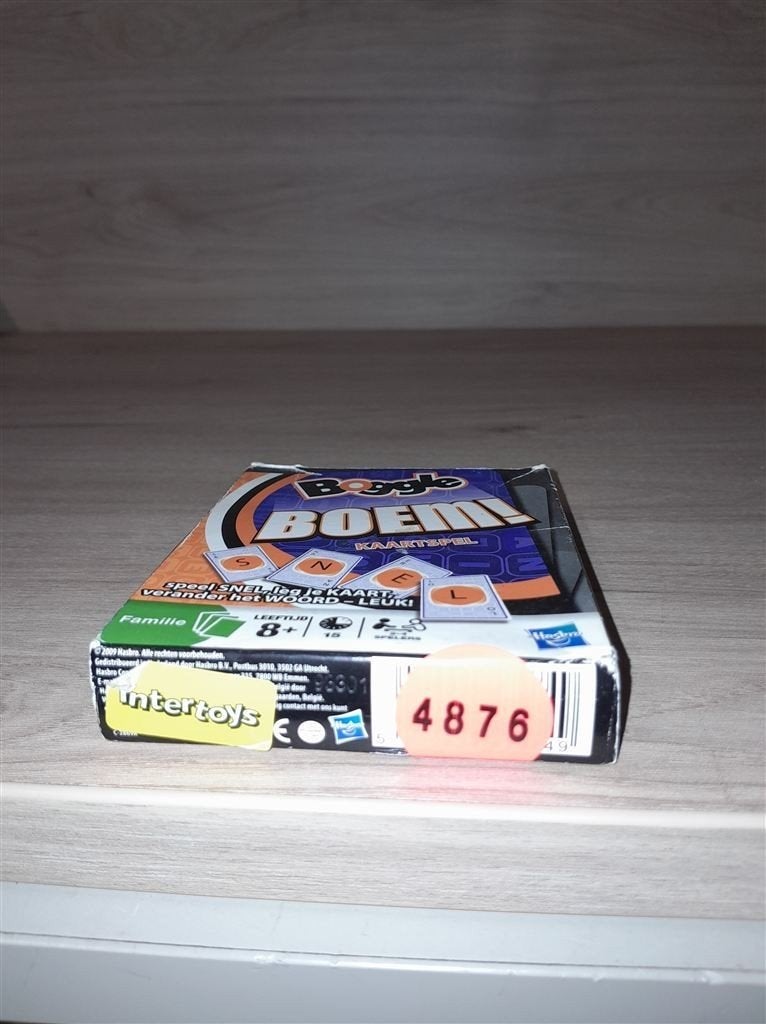 boggle boem kaartspel - s4876, Verzenden, Zo goed als nieuw