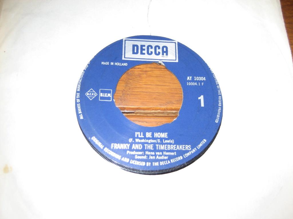 Sixties nederbeat franky and the timebreakers i;ll be home, Gebruikt, 7 inch, Single, Ophalen of Verzenden
