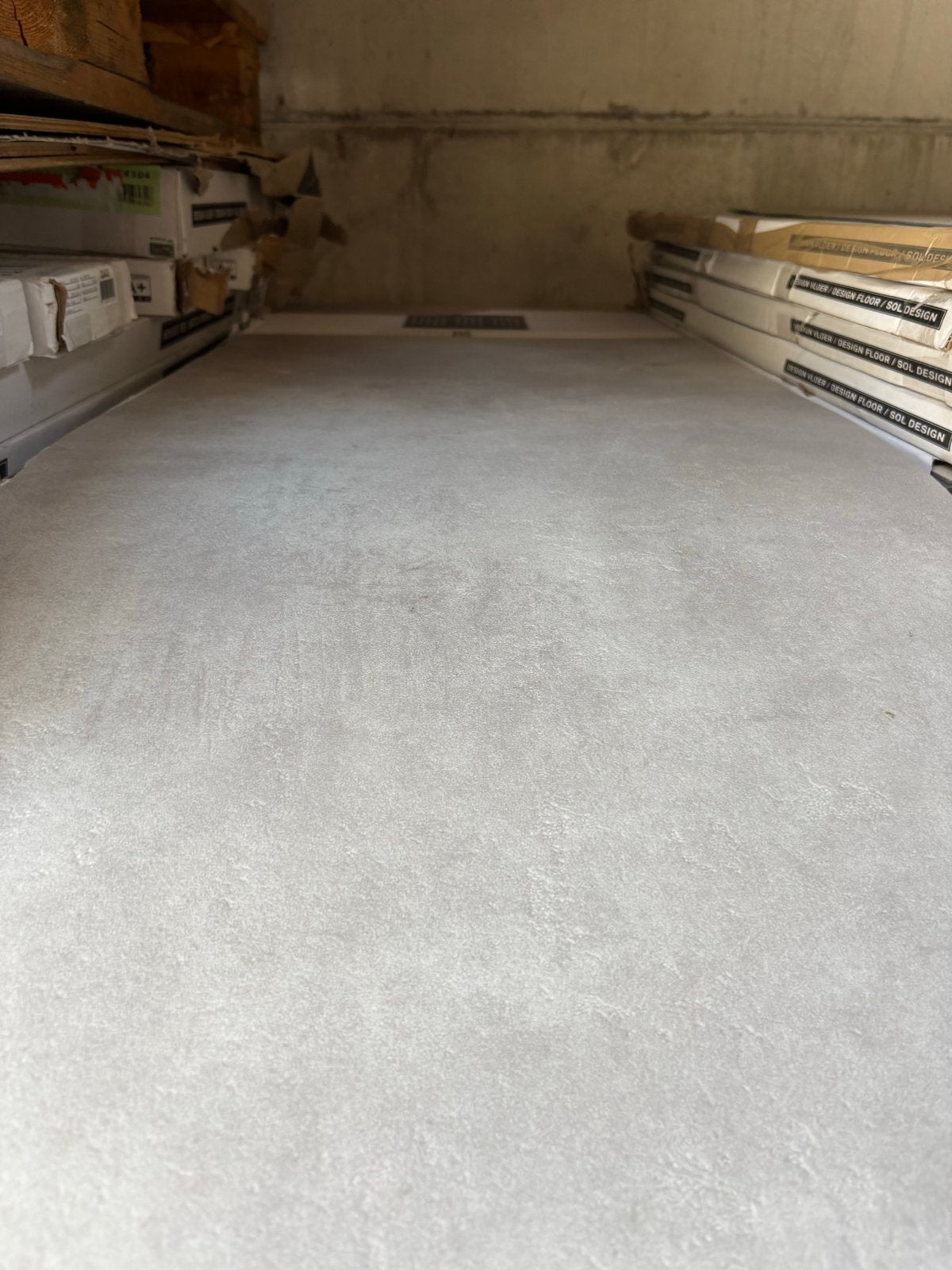 20 m² PVC Betonlook Vloer - Dryback Collectie, Ophalen, 50 tot 150 cm, Overige typen, Nieuw