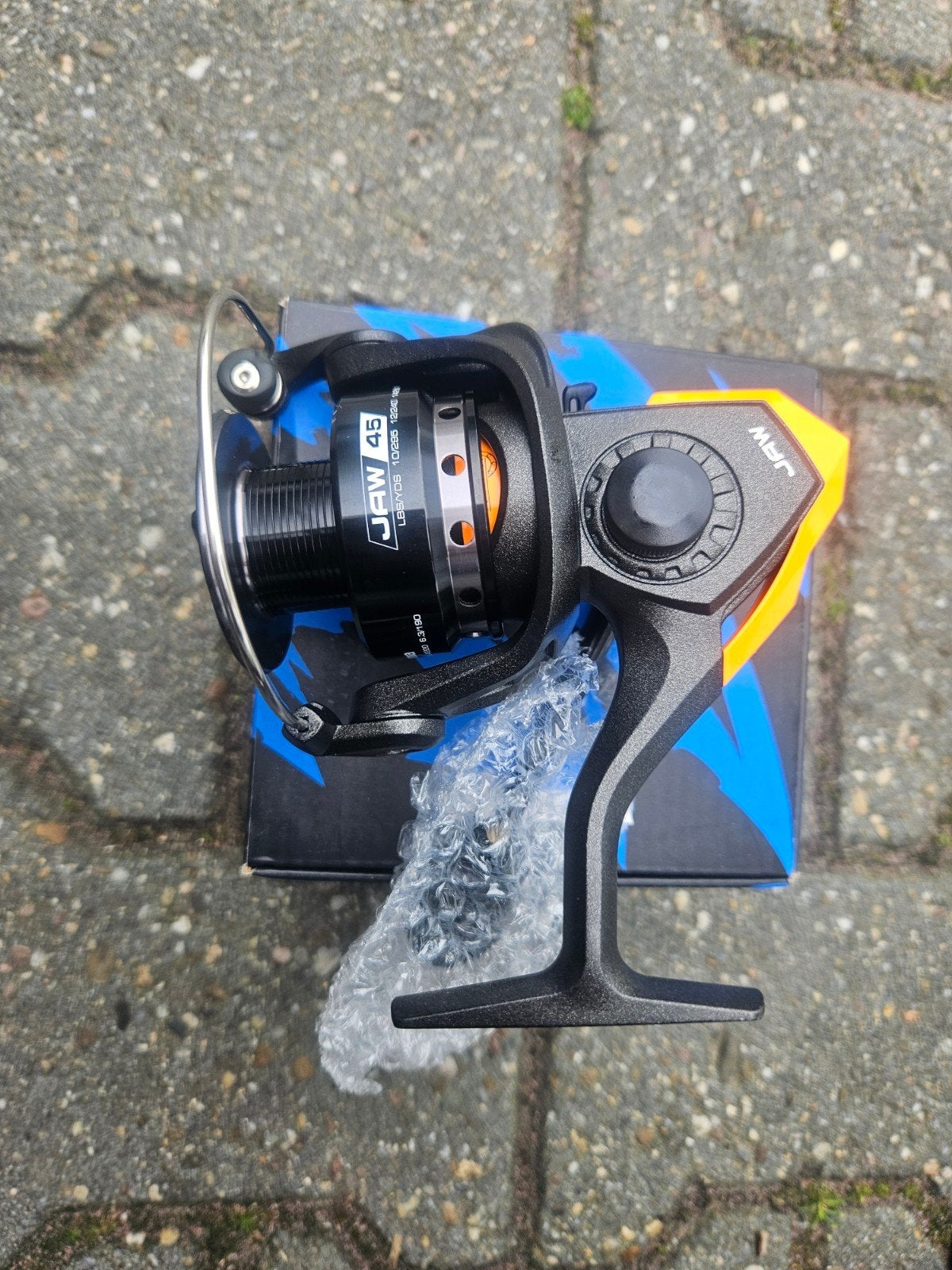 Okuma JAW 45 Vismolen - Nieuw in doos, Ophalen of Verzenden, Nieuw, Molen