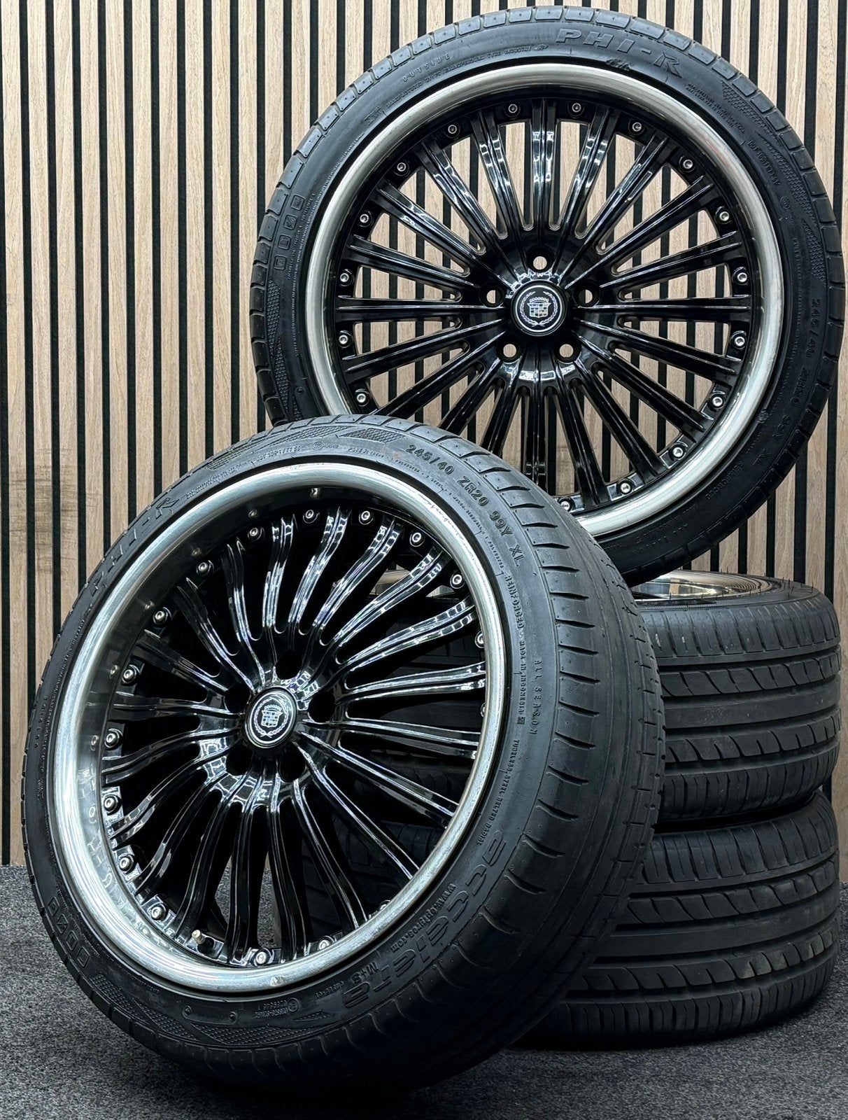 20 inch Orobica Oro 25 - Cadillac Seville 5x115 245/40/20, Ophalen, 245 mm, ., Banden en Velgen