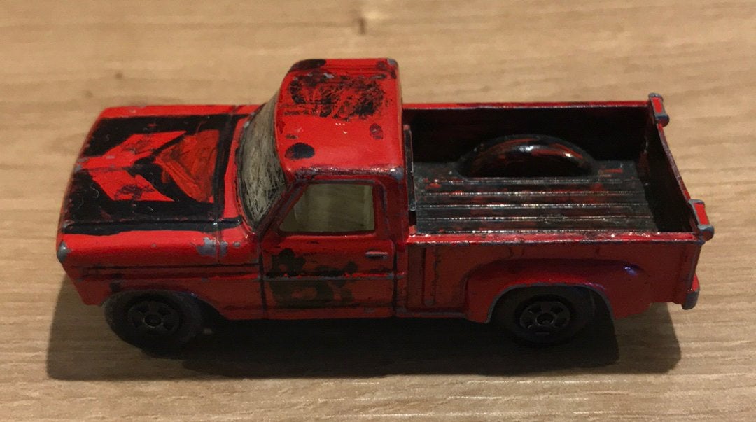 Matchbox Ford pickup no 6, Gebruikt, Onbekend, Ophalen of Verzenden, Onbekend