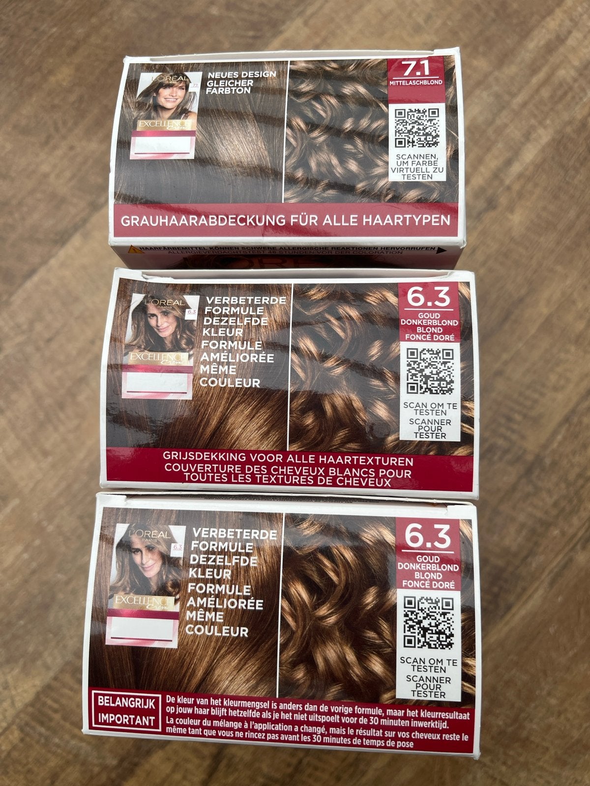 L'Oréal Excellence Haarkleuring - 2 Kleuren, Ophalen of Verzenden, Nieuw, Overige typen