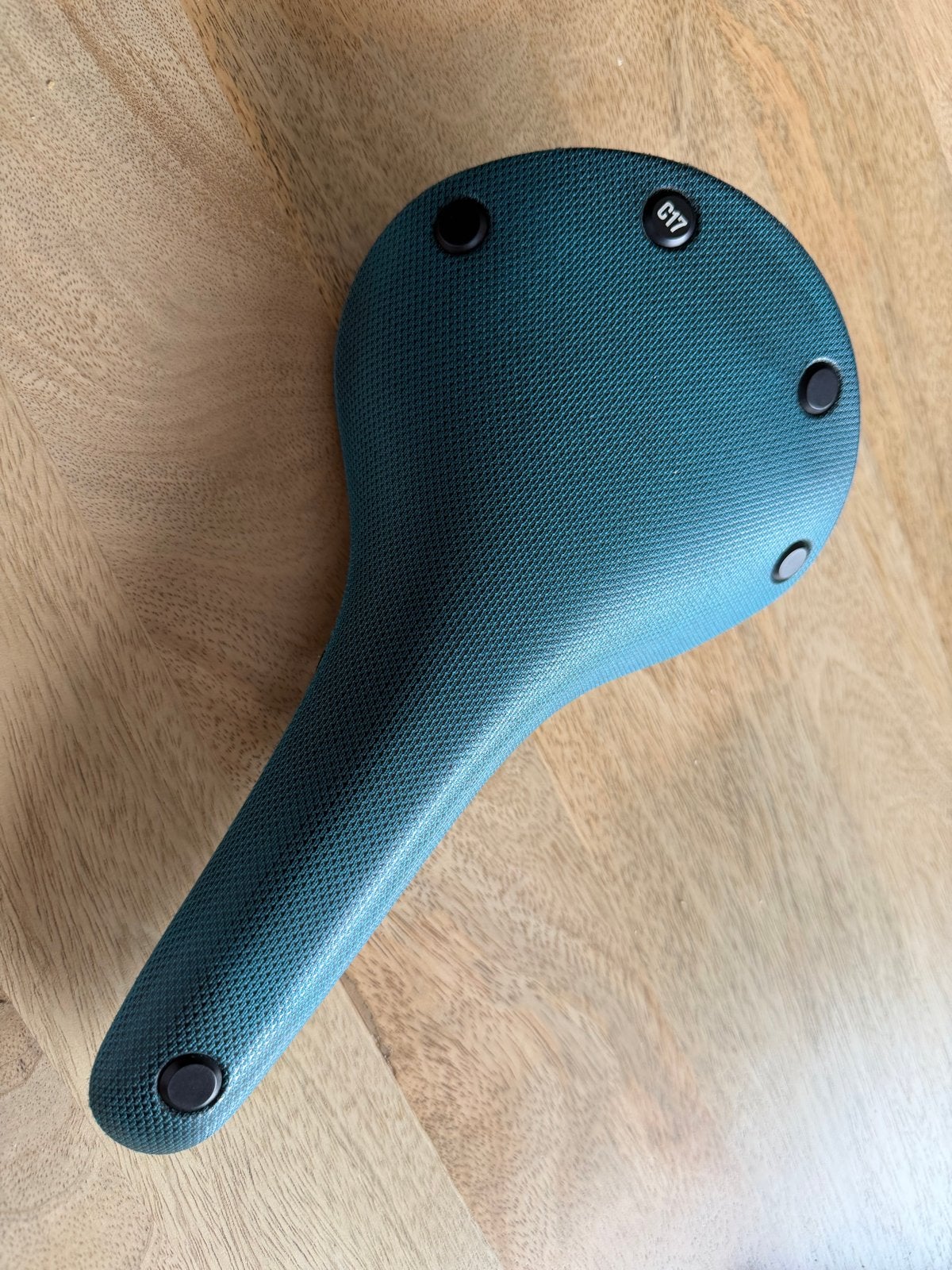 Brooks C17 Cambium Zadel blauw - Zo goed als nieuw, Ophalen, Zo goed als nieuw, Zadel, Rubber
