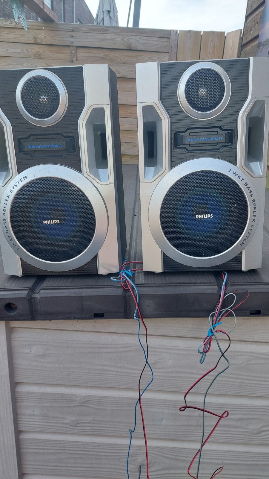 Philips 2-weg Bass Reflex Systeem Luidsprekers, Audio, Tv en Foto, Luidsprekers, Ophalen of Verzenden
