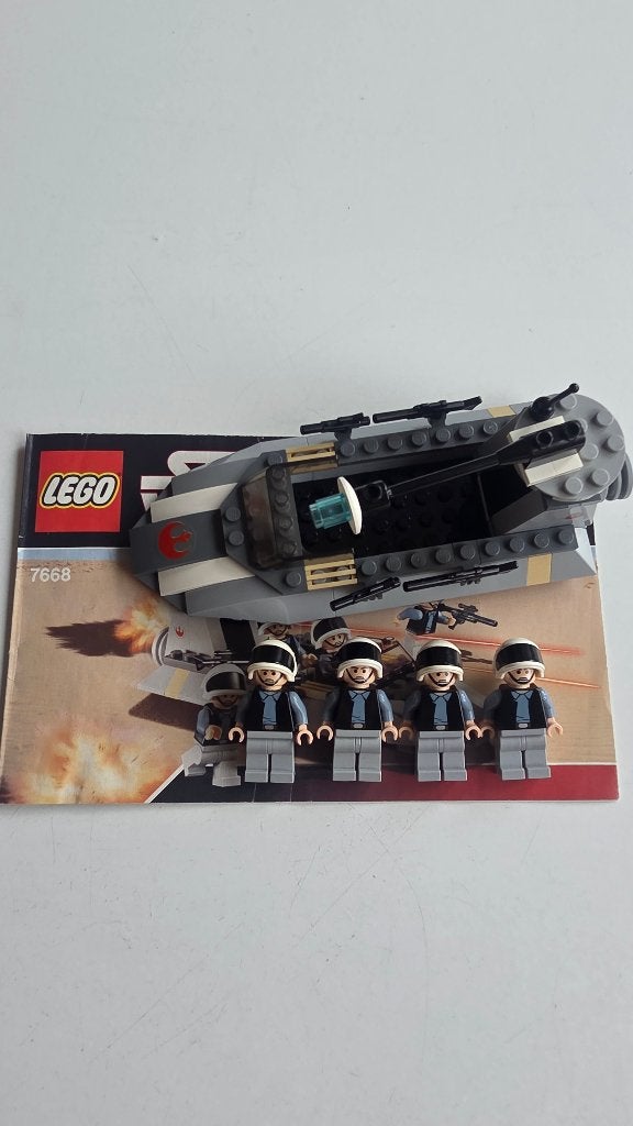 Lego Star Wars Set 7668 Rebel Scout Speeder, Compleet, Star Wars, Lego, Ophalen of Verzenden