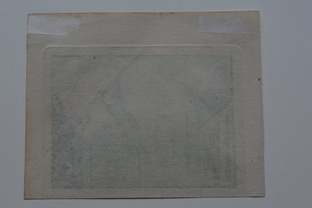 UTRECHT STAD `t MARTINI-GASTHUIS Kopergravure 1786-1992 GZ1, Antiek en Kunst, Kunst | Etsen en Gravures, Verzenden, Stadsgezicht