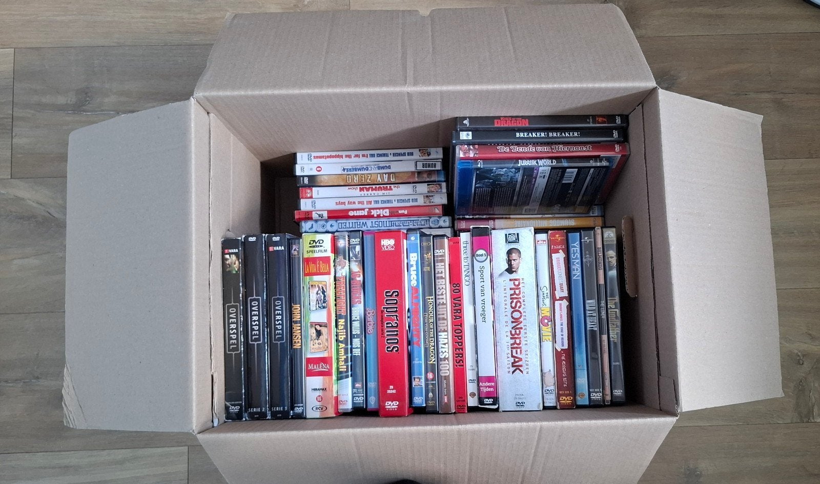 Collectie films: VHS, DVD, Blu-Ray (LET OP: MEERDERE LAGEN!), Ophalen of Verzenden, Gebruikt