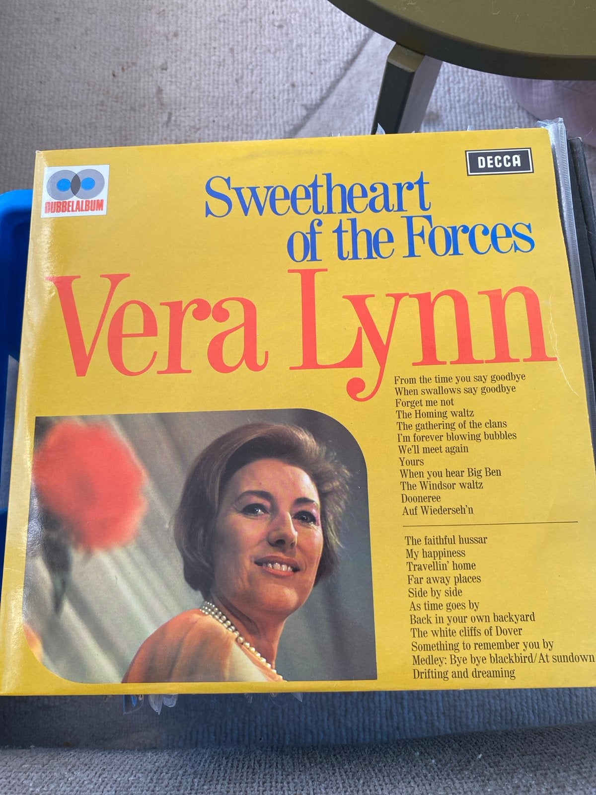 Vera Lynn - Sweetheart of the Forces Dubbelalbum LP, Gebruikt, Pop, Ophalen of Verzenden, 12 inch
