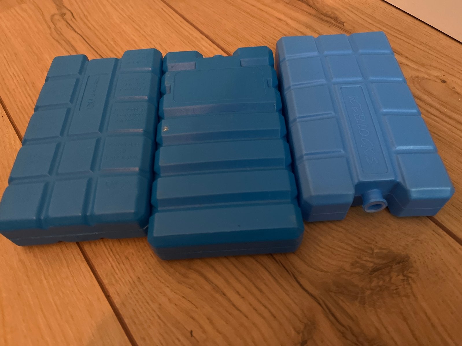 Set van 3 Iceblocks koelelementen, Caravans en Kamperen, Ophalen, Gebruikt, Koel-accessoire