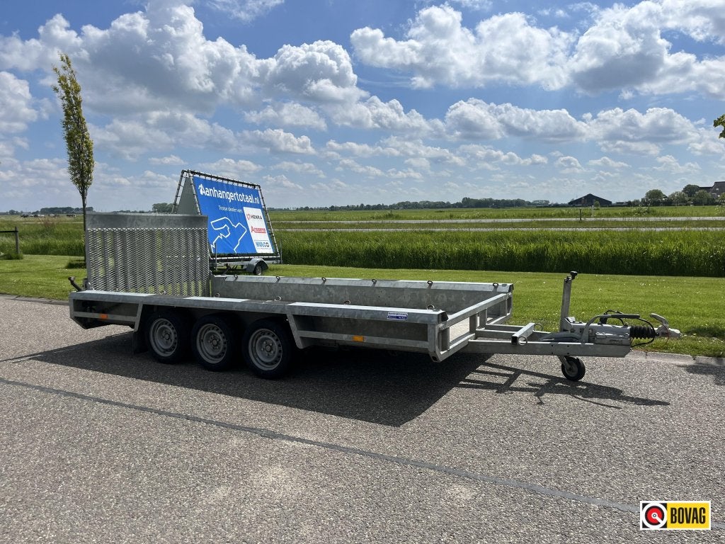 Nette Henra MT machinetransporter 400x180cm 3500kg TRIDEM, Auto diversen, Gebruikt