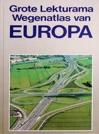 Grote Lekturama Wegenatlas van Europa., 1800 tot 2000, Europa Overig, Ophalen of Verzenden, Landkaart