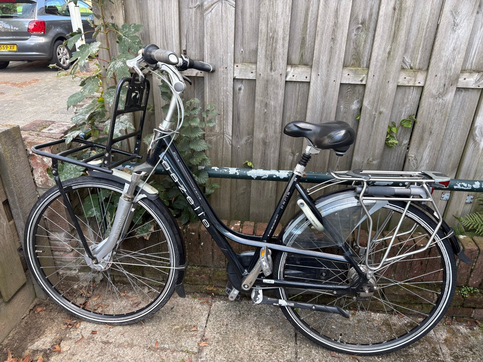 Gazelle Paris Plus Damesfiets - Gebruikt, Goede Staat, Fietsen en Brommers, Ophalen, Velgrem, Versnellingen, Gazelle
