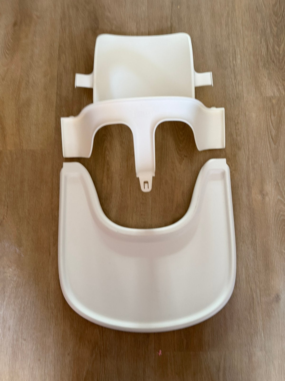 Stokke Tripp Trapp Tray + Babyset, Ophalen, Zo goed als nieuw, Meegroeistoel