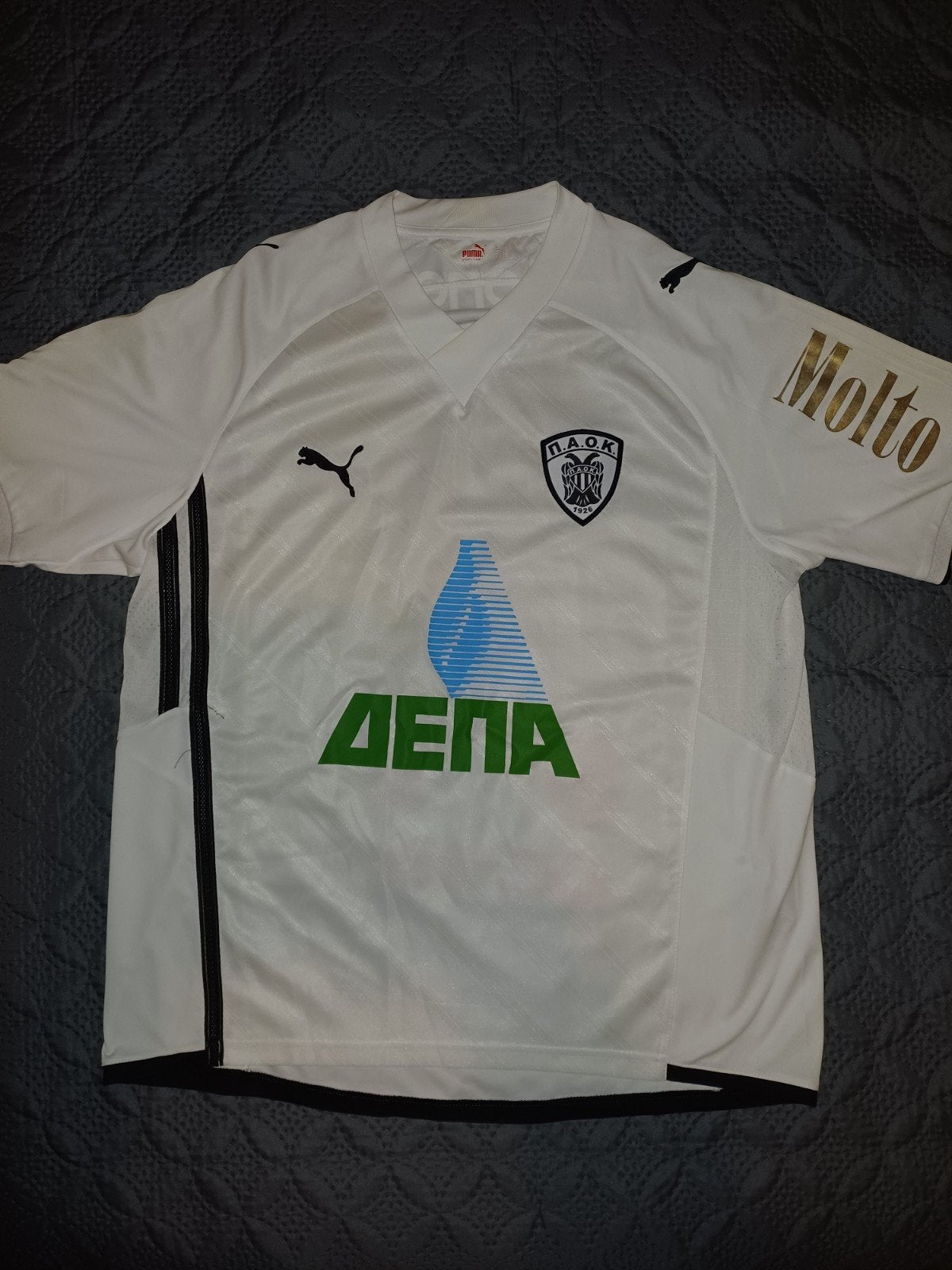 PAOK voetbalshirt 2008 - 2009  Puma, Ophalen of Verzenden, Zo goed als nieuw, Buitenlandse clubs, Shirt