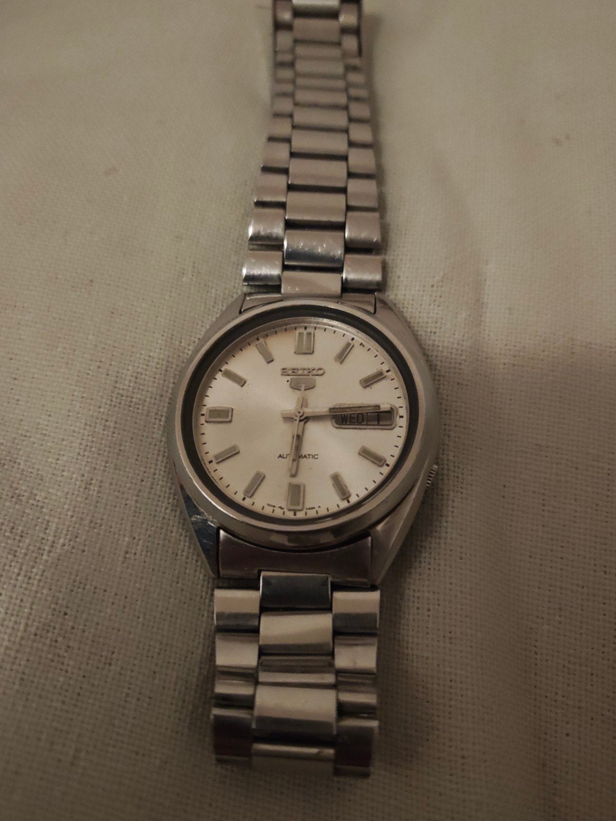 Seiko  Automatic Herenhorloge - Vintage, Sieraden, Tassen en Uiterlijk, Horloges | Heren, Ophalen of Verzenden, Gebruikt, Staal