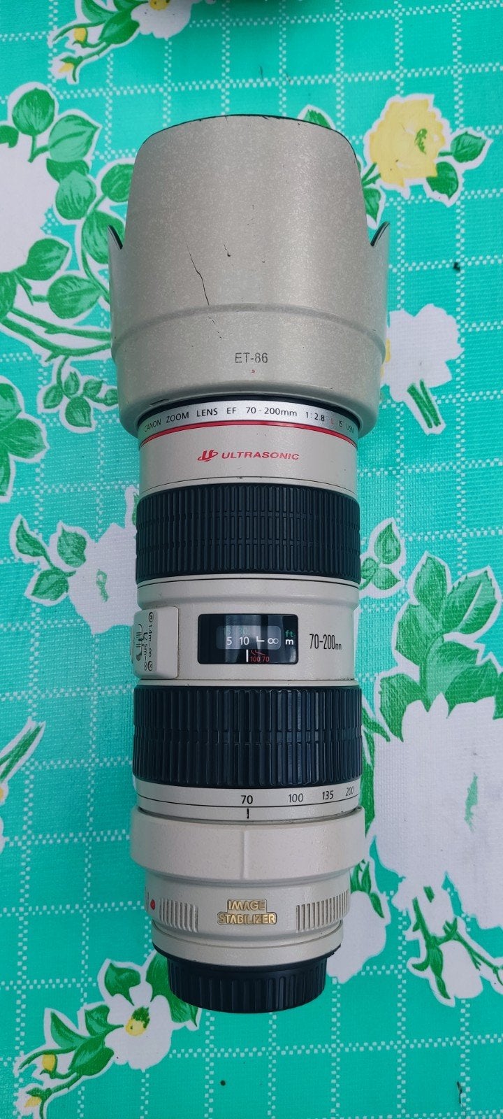 Canon EF 70-200MM 2.8 L IS Ultrasonic, Audio, Tv en Foto, Fotografie | Lenzen en Objectieven, Ophalen, Gebruikt, Canon, Canon EF