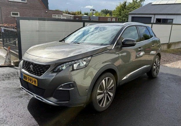 Peugeot 3008 1.2 Puretech GT-Line / Pano / Onderhouden, Auto's, Zwart, 1199 cc, Leder en Stof, Origineel Nederlands