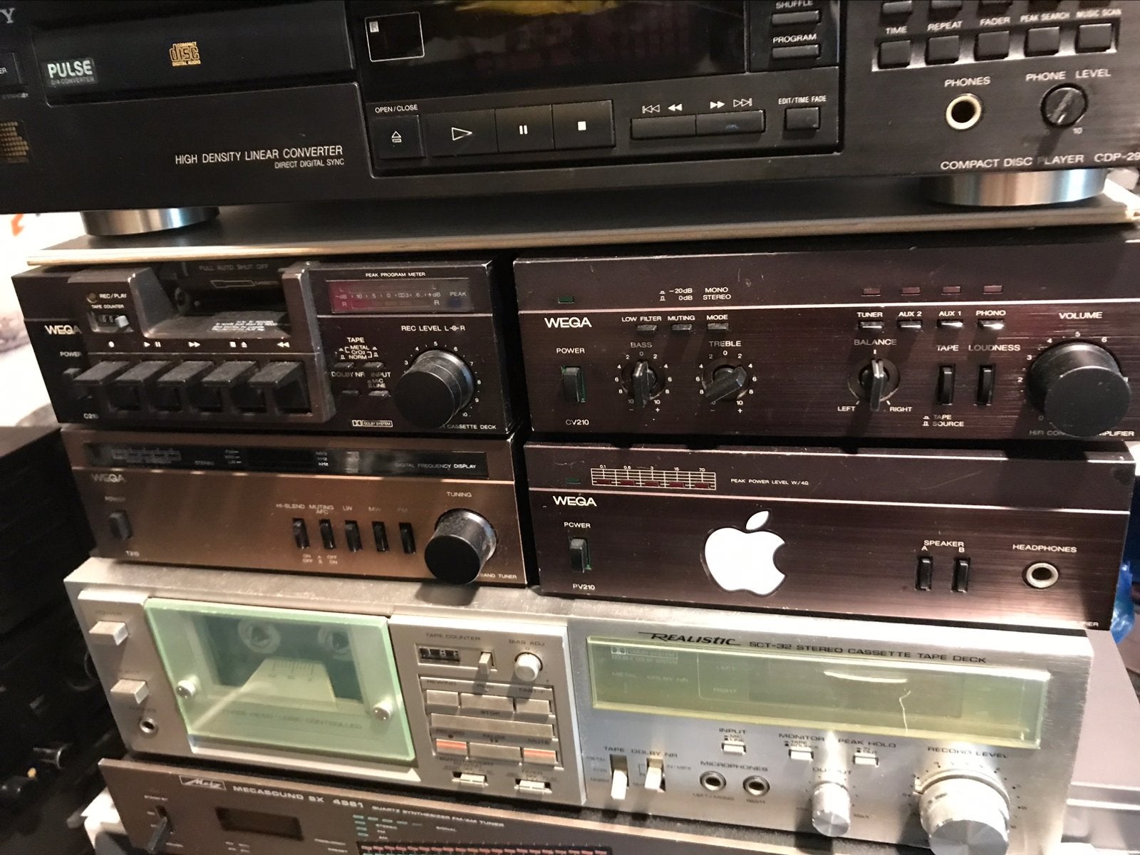 WEGA of SONY, Ophalen, Sony