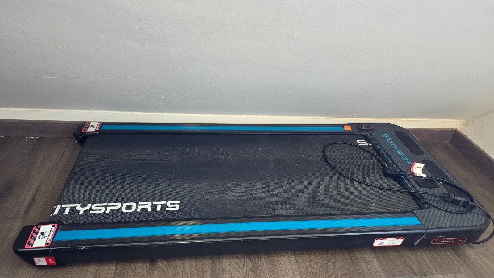 Citysports Loopband - Compact en Stil, Sport en Fitness, Fitnessapparatuur, Ophalen, Zo goed als nieuw, Metaal, Loopband