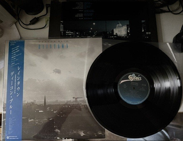 Deacon Blue - Raintown japan promo lp, LP, Pop, Ophalen of Verzenden, Zo goed als nieuw