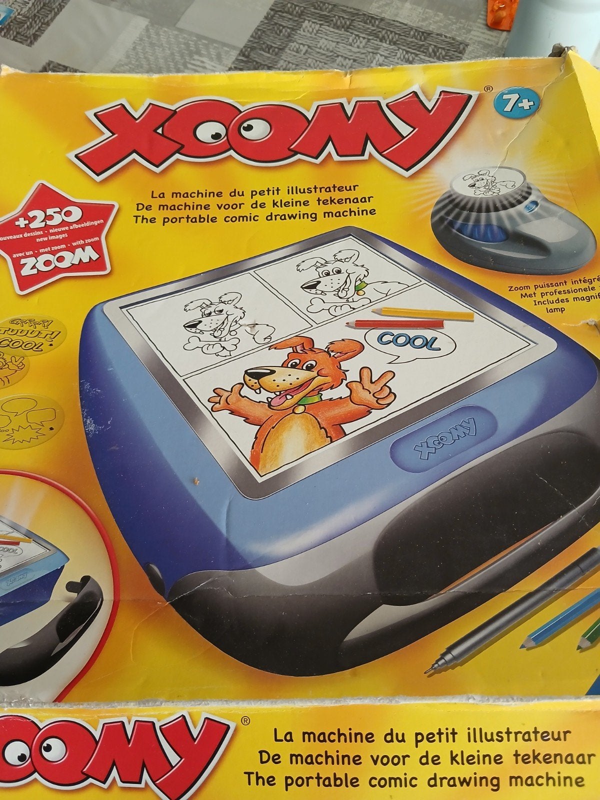 Xoomy tekentafel - De machine voor de kleine tekenaar, Ophalen of Verzenden, Gebruikt, Knutselen, Met licht